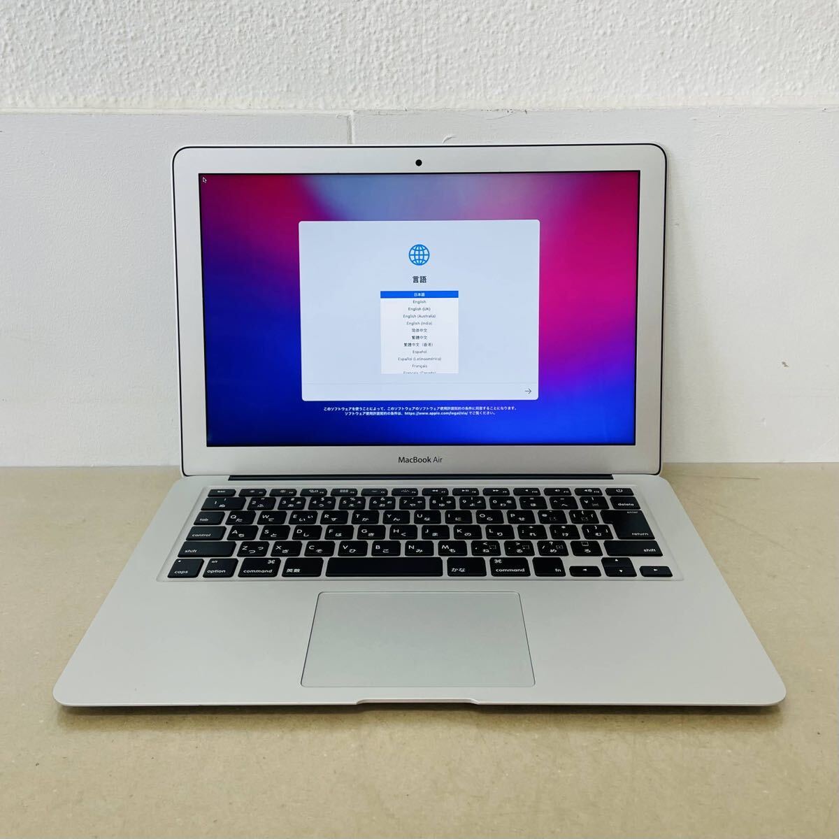 MacBook Air  (13インチ 2017)  i7  8GB  512GB  i17811 80サイズ発送 の画像1