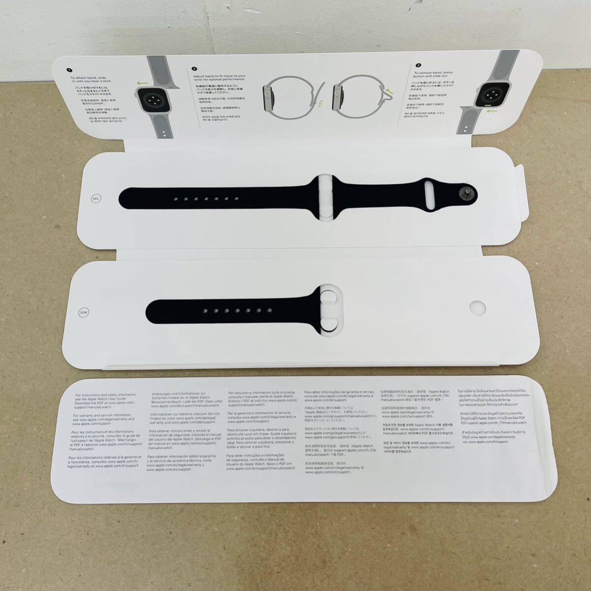 Apple Watch SE 40mm GPSモデル  MKQ13J/A  スペースグレイ  バッテリー最大容量98% 付属品完備 i18118 60サイズ発送 の画像5