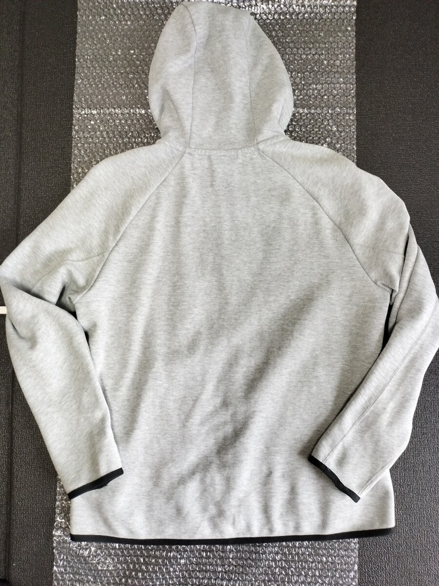 美品 NIKE TECH FLEECE CREW テックフリース パーカー ナイキ グレー スウェット