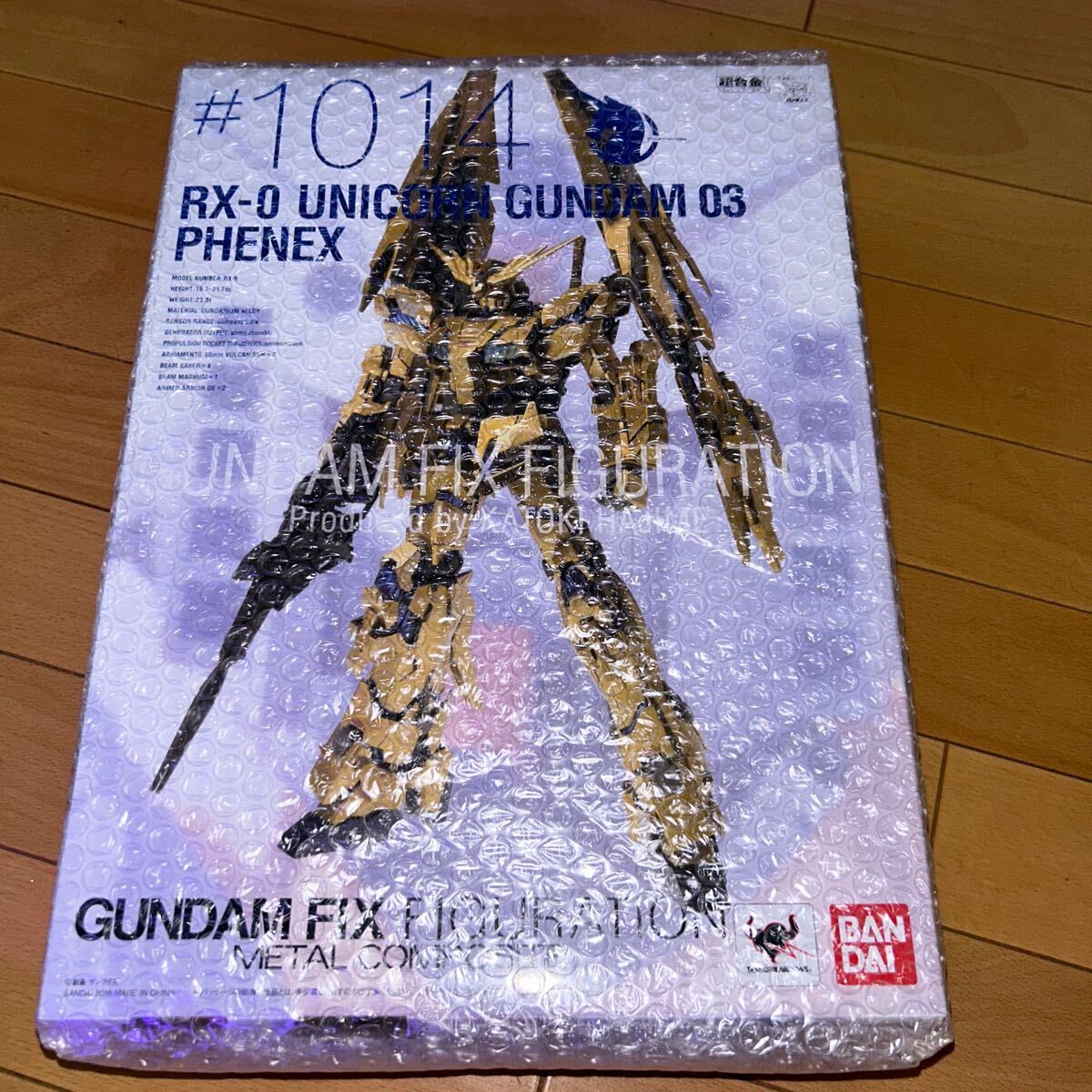 未開封 GUNDAM FIX FIGURATION METAL COMPOSITE ユニコーンガンダム3号機フェネクス 新品未開封の画像1