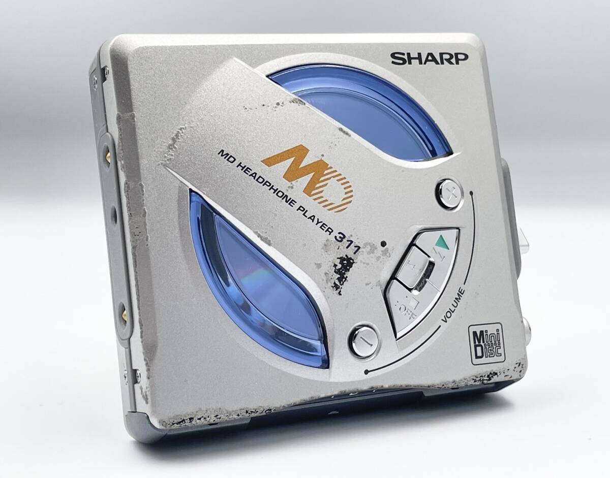 ** reproduction 0 SHARP MD-SS311 portable MD player MADE IN JAPAN**