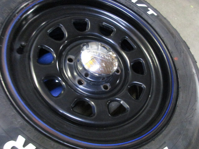 Daytona (スチール) 7J-16 PCD139.7 6穴 +35 　200ハイエース　NV350 +マッドスター　M/T　ホワイトレター　深溝 [ 215/65R16C 109/107R ]_画像7