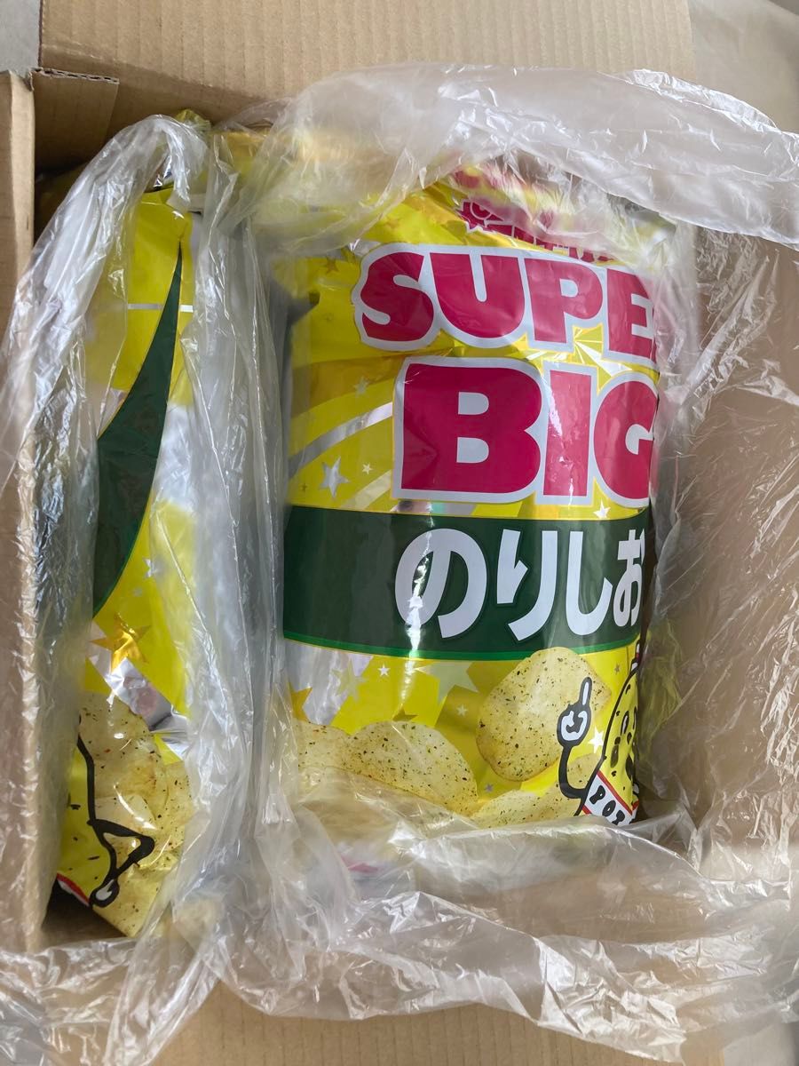 カルビー ポテトチップス のりしお　スーパービッグサイズ　472g ×3袋　お菓子詰め合わせ