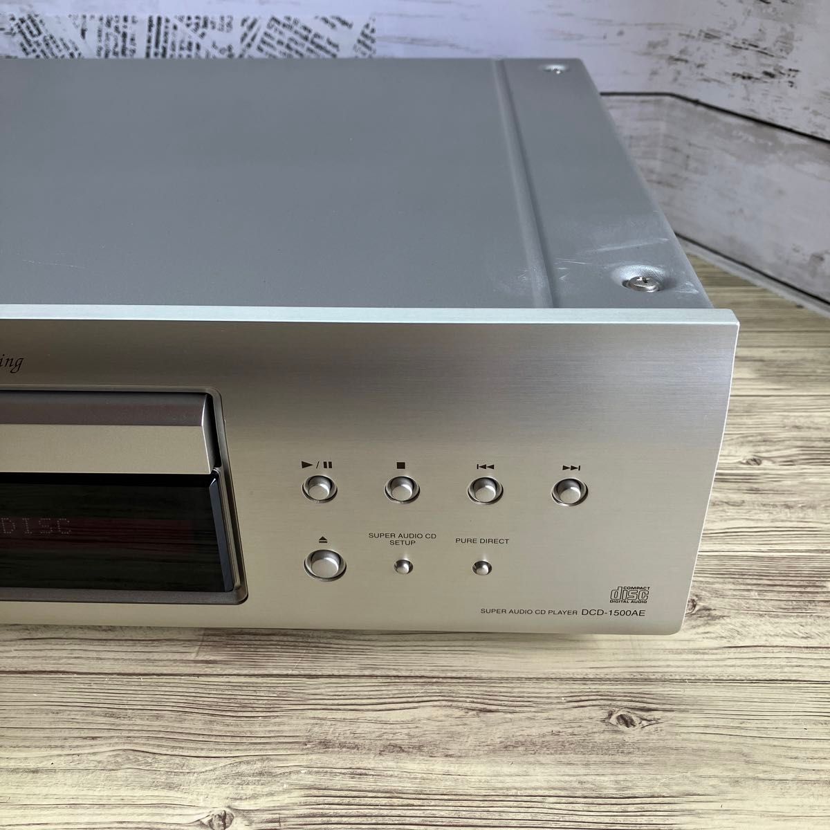 DENON DCD-1500AE SACD/CDプレーヤー　現状品