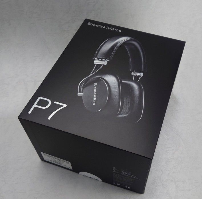 有線ヘッドホン　Bowers & Wilkins P7 + 純正専用アップグレードケーブル PEC/P7