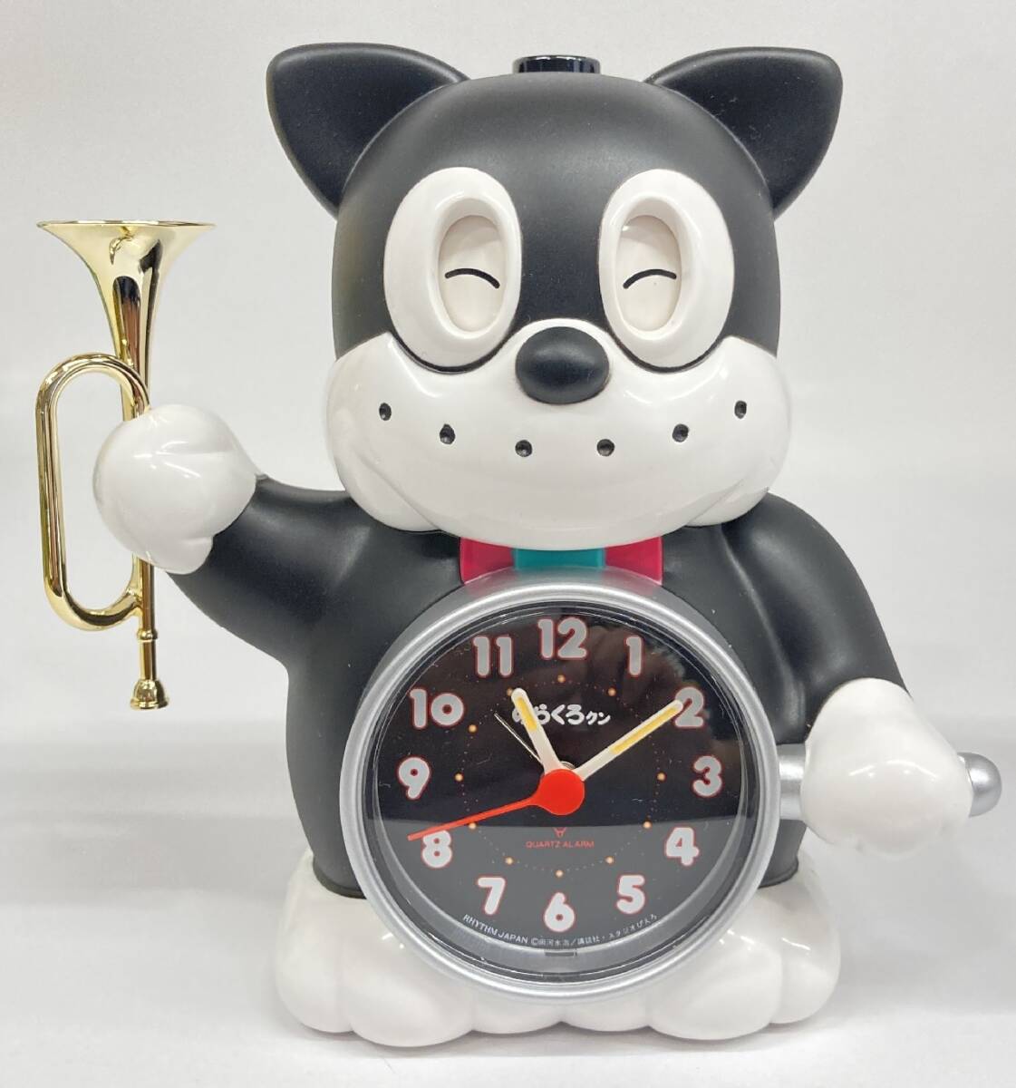 のらくろクン 目覚まし時計 レトロ 時計 置き時計 のらくろ 昭和レトロ #MTGK1.010941.BD.ウ.24の画像5