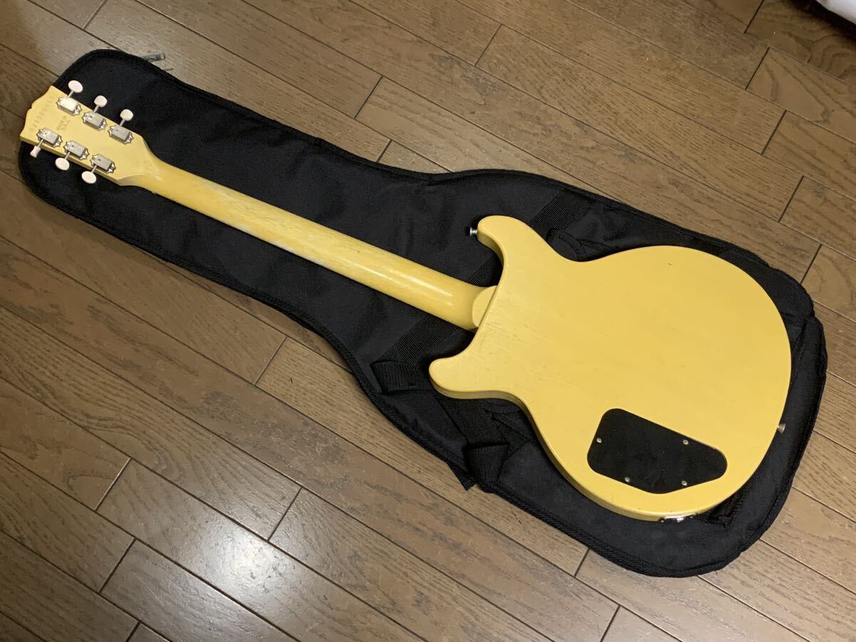 2005年製 Gibson Les paul junior special DC Faded TV Yellow ギブソン レスポール ジュニア スペシャル TVイエローの画像4