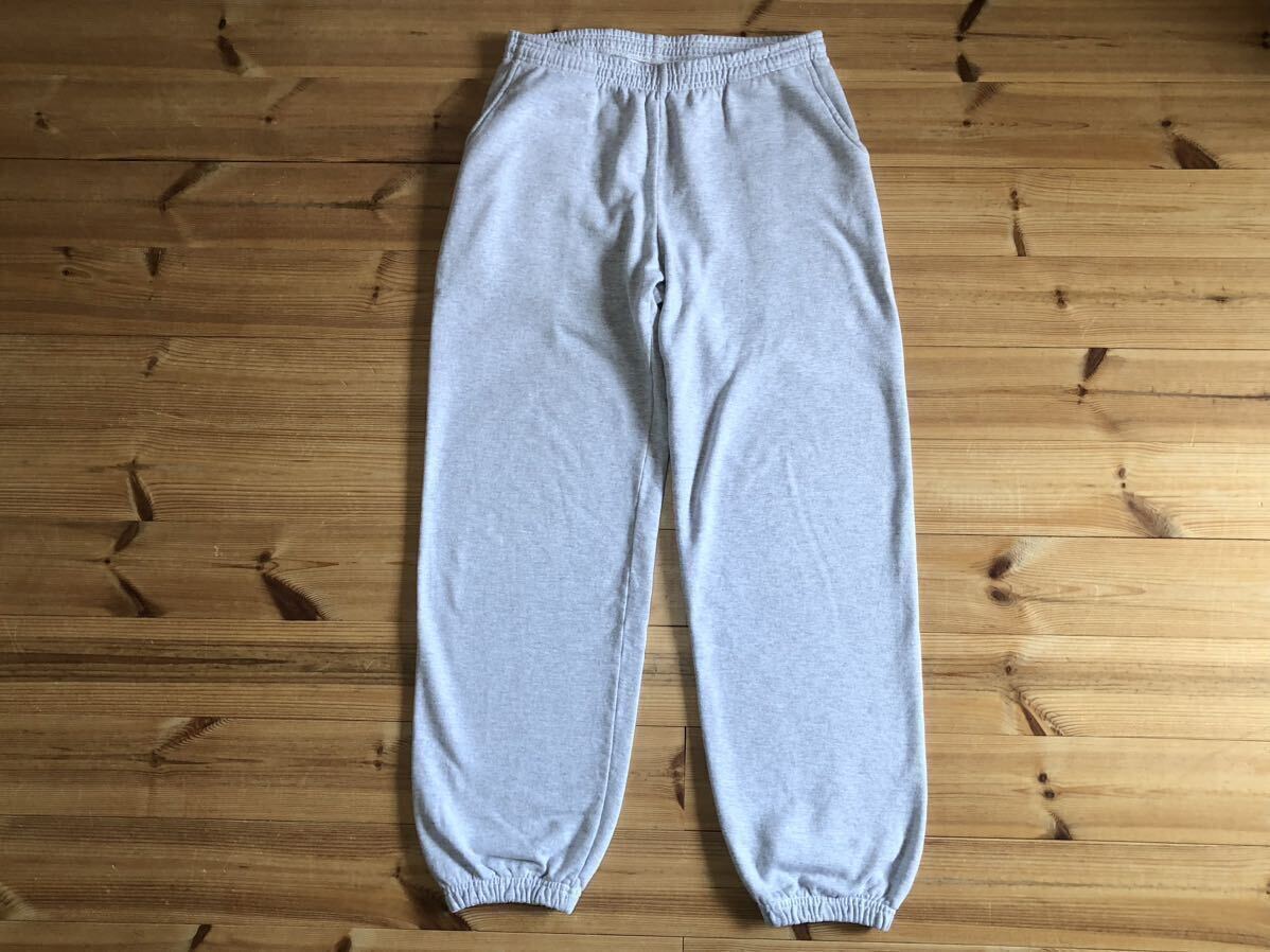 L размер LOS ANGELES APPAREL 14oz Heavy Fleece Sweat Pants Los Angeles одежда Roth apa тренировочный брюки серый USA производства America производства 