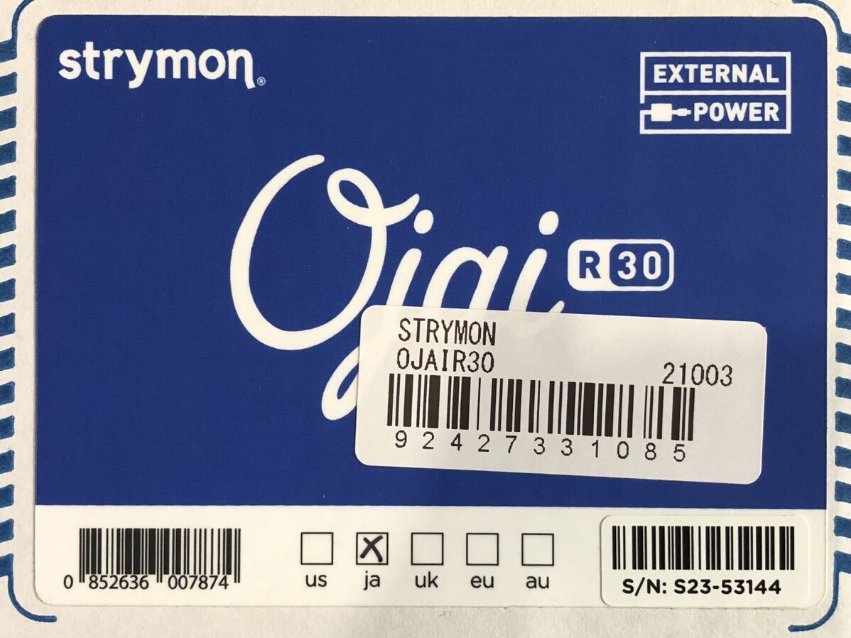 新品 STRYMON Ojai R30 ストライモン オハイ パワーサプライ アイソレート 小型 薄型 ギター ベース エフェクター 9V 12V 18V 国内正規品の画像9