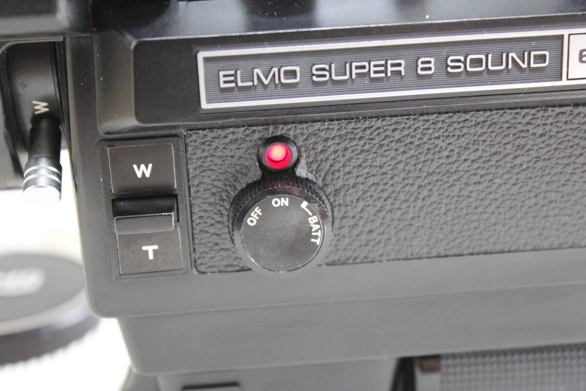 【コレクター放出品 簡易動作確認済 ジャンク】ELMO エルモ SUPER 8 SOUND 6000AFの画像5