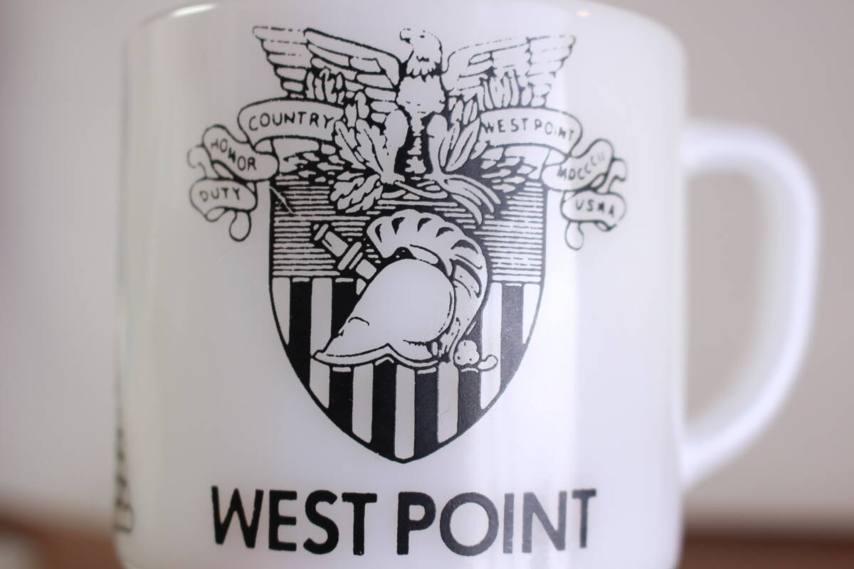 送料無料 美品 * フェデラル アドマグ アメリカ合衆国陸軍士官学校 USMA West Point ウェストポイント マグ マグカップ ヴィンテージの画像4