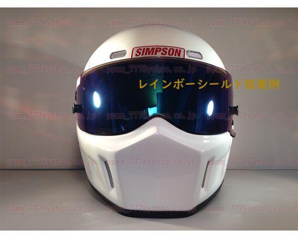1新品軽量★日本未発売風RXバンディット9シンプガラス繊維ソン仕様ATV-1フルフェイスCRG12ヘルメット☆♪ホワイト白サイズXXLの画像6