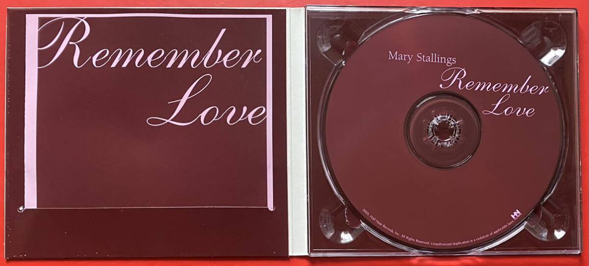【美品CD】 Mary Stallings「Remember love」メアリー・スターリングス 輸入盤 [03100550]_画像3