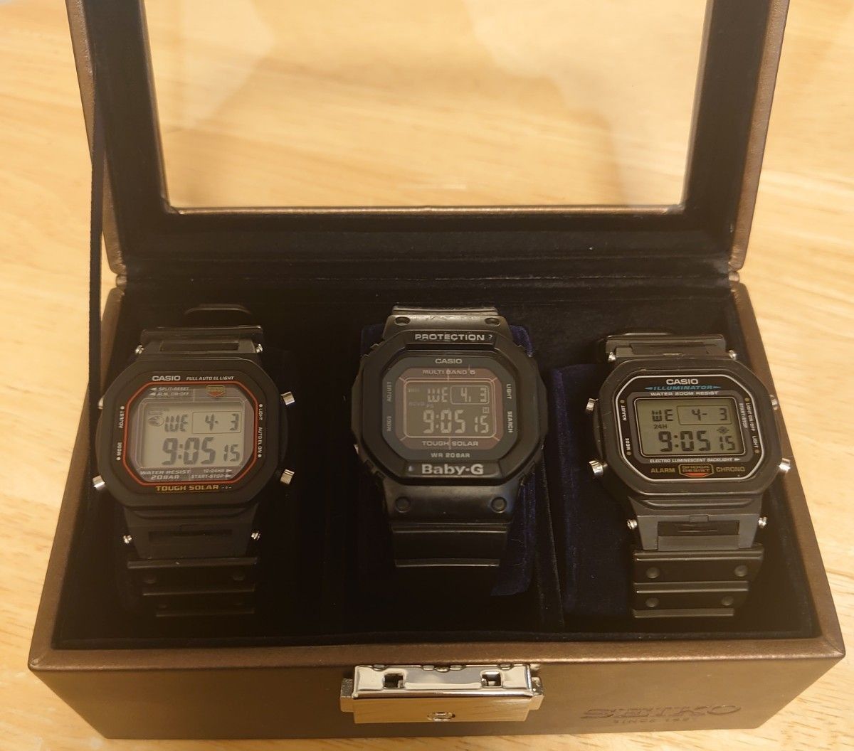 G-SHOCK G-5600  BGD-5000MD  DW‐5600E 3SET