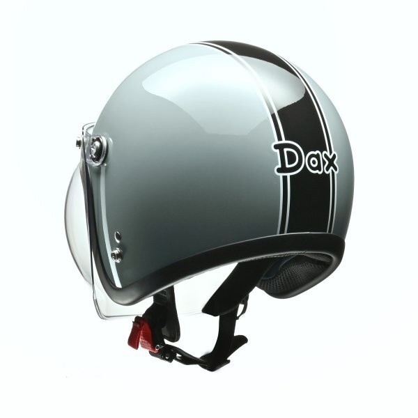 ■Honda DAX125 ダックスヘルメット グレー/ブラック サイズ：Lの画像2