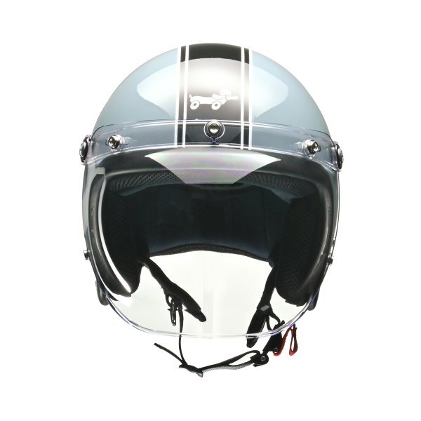 ■Honda DAX125 ダックスヘルメット グレー/ブラック サイズ：Lの画像4
