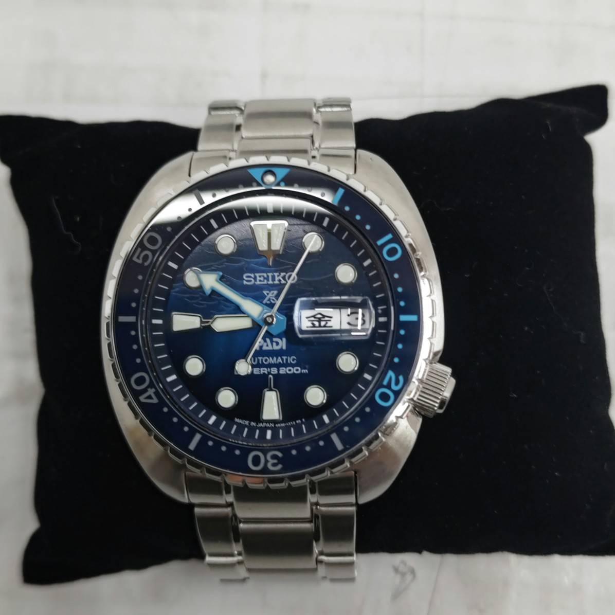 送料無料h58854 セイコー 自動巻き 腕時計 メンズ SEIKO 4R36-06Z0 良品 美品  プロスペックス PROSPEXの画像5