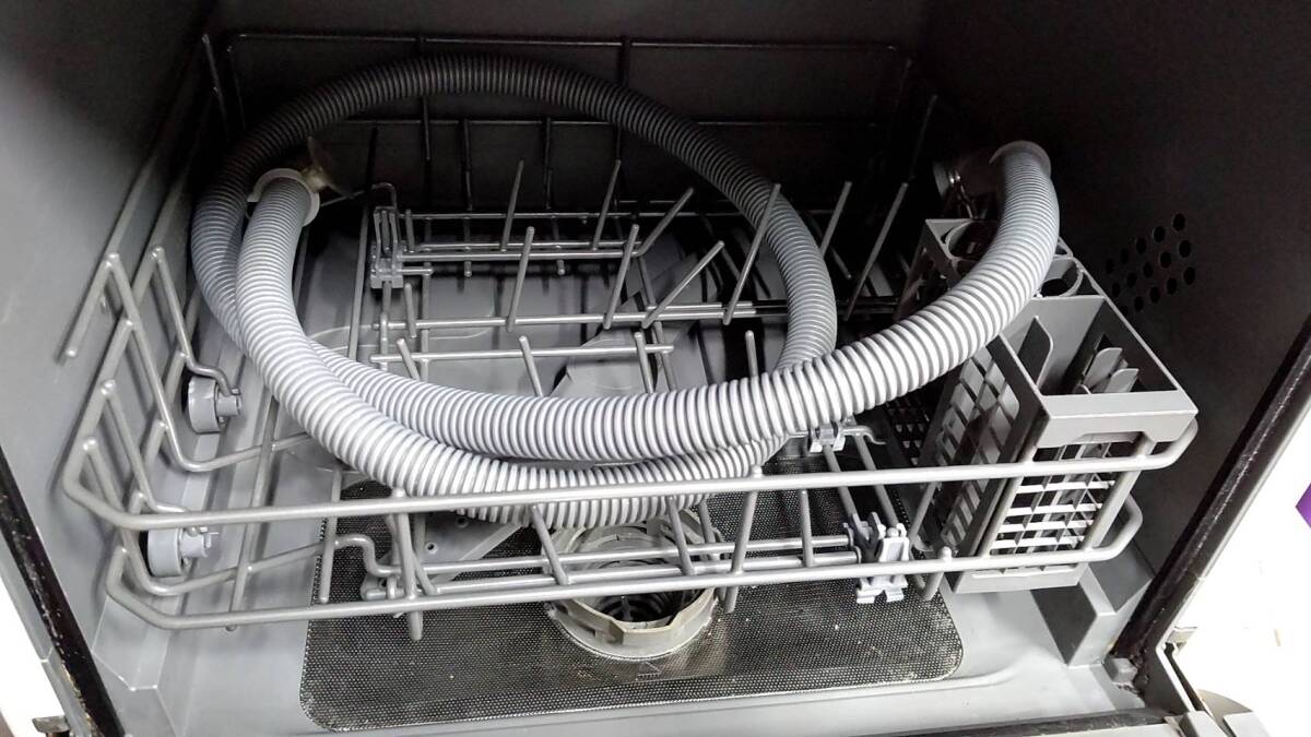 送料無料h58601 モーソー MOOSOO タンク式 食器洗い乾燥機 MX10 食洗機 工事不要 ・容量:食器点数16点_画像3