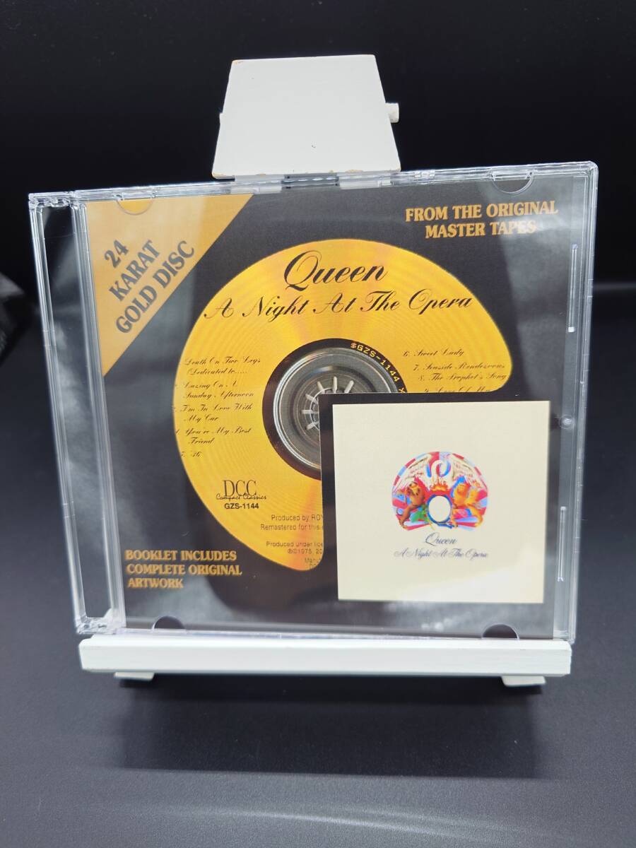 【送料無料】美品 Queen クイーン A Night At The Opera ： DCC 24kt Gold Discの画像1