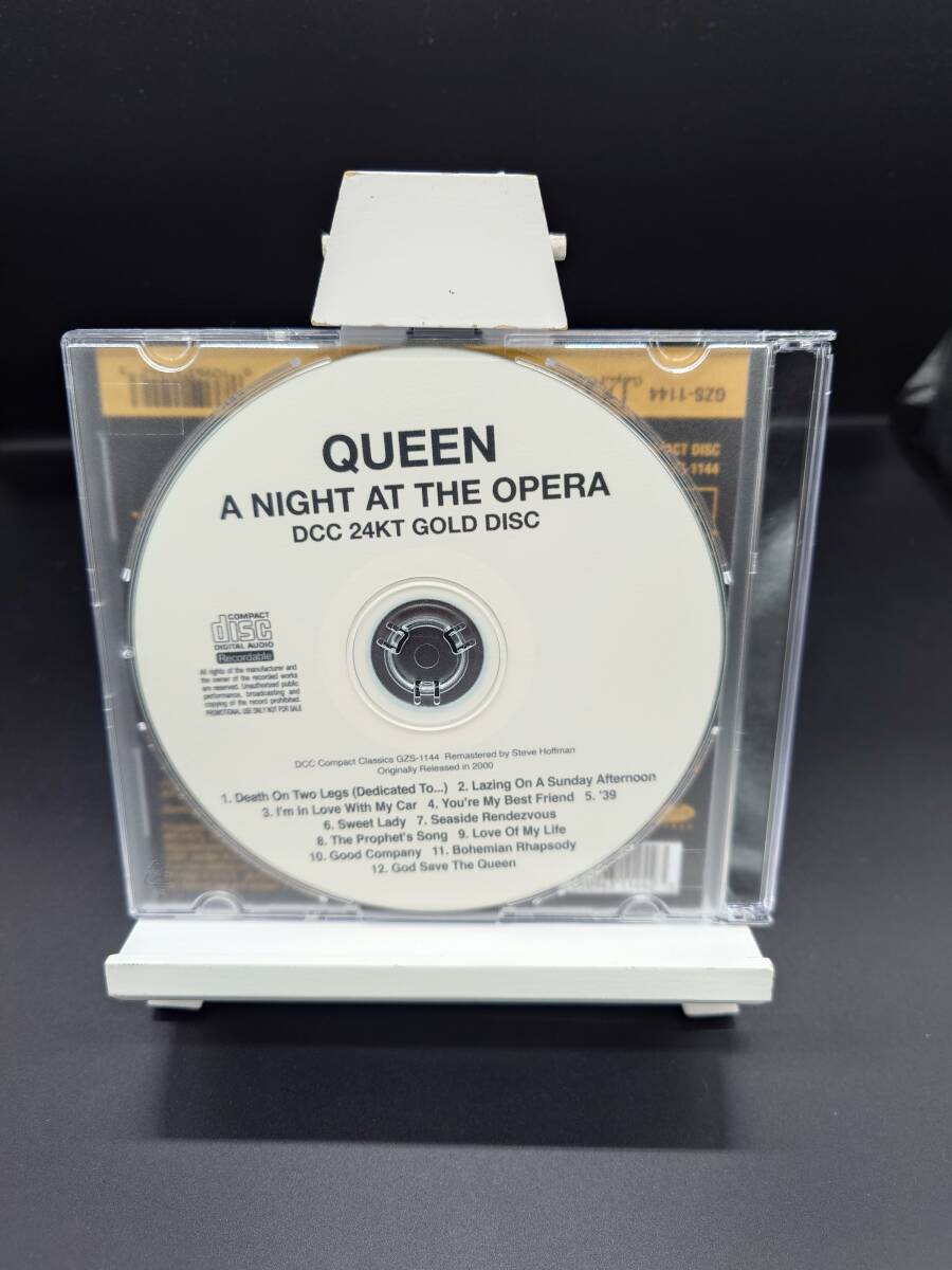 【送料無料】美品 Queen クイーン A Night At The Opera ： DCC 24kt Gold Discの画像2