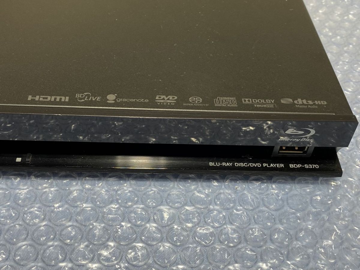 ★☆Ｊ687 SONY BLU-RAY DISC/DVD PLAYER BDP-S370 2010年製 中古品☆★の画像2