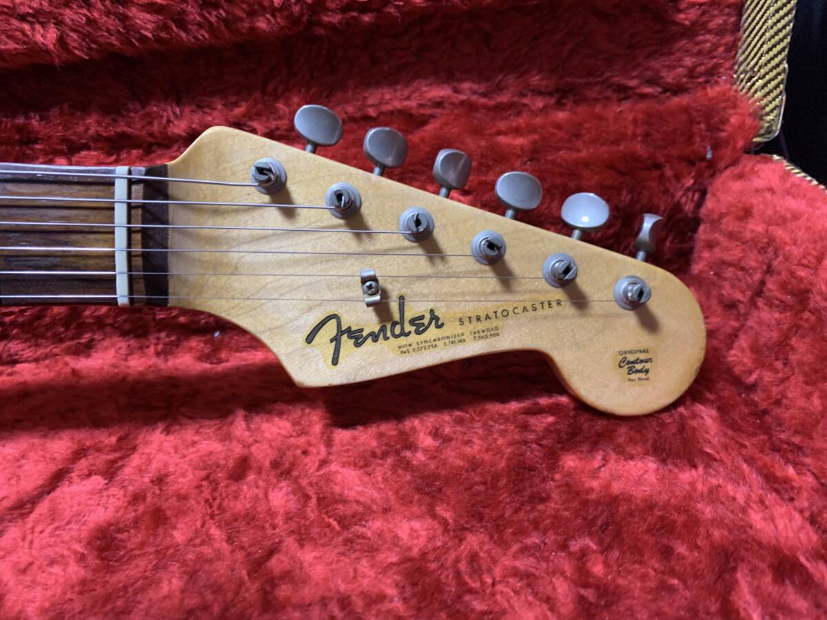 Fender Mexico Road Worn 60s 初期ロッド ネック+MJTボディ Fender JAPAN PU フェスタレッド レリックの画像4