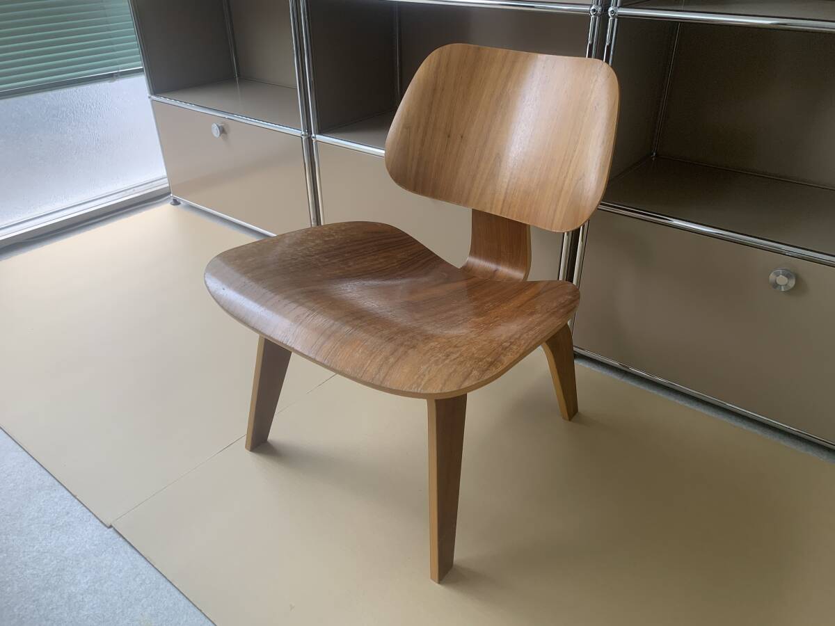 ■□hhstyle購入正規品 HermanMiller ハーマンミラー Eames イームズ LCW プライウッドラウンジチェア ギャランティーカード・保証書付■□の画像3