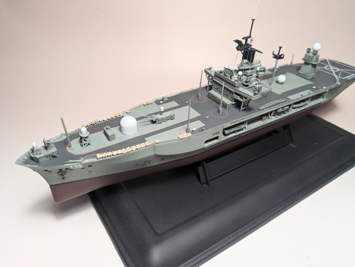 1/700ピットロード製　アメリカ海軍第7艦隊旗艦ブルー・リッジ2004塗装完成品_画像3