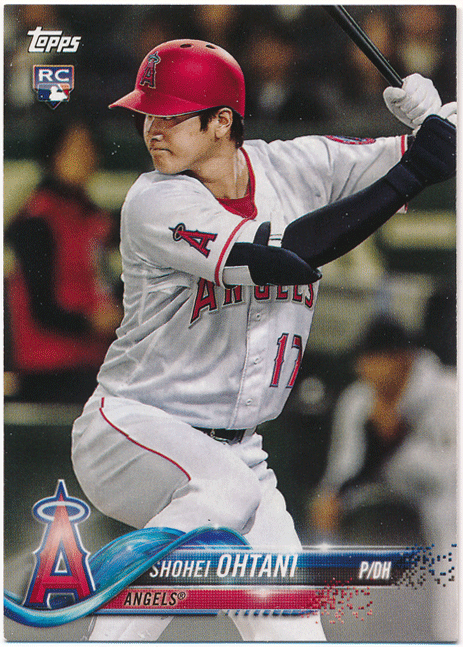 大谷翔平 MLB 2018 Topps Team Set RC A-17 Rookie Card ルーキーカード Shohei Ohtani A_画像1