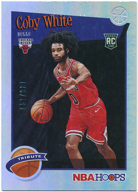 Cody White NBA 2019-20 Panini Hoops RC Rookie Silver Parallel 199枚限定 ルーキーシルバーパラレルカード コーディ・ホワイトの画像1