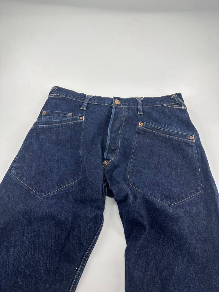 希少/美品/EVISU EURO/クレイジー パターン デニム パンツ/w34/エビス ジーンズ カモメ スパイラルステッチ ヴィンテージ 古着 ボトムス_画像5