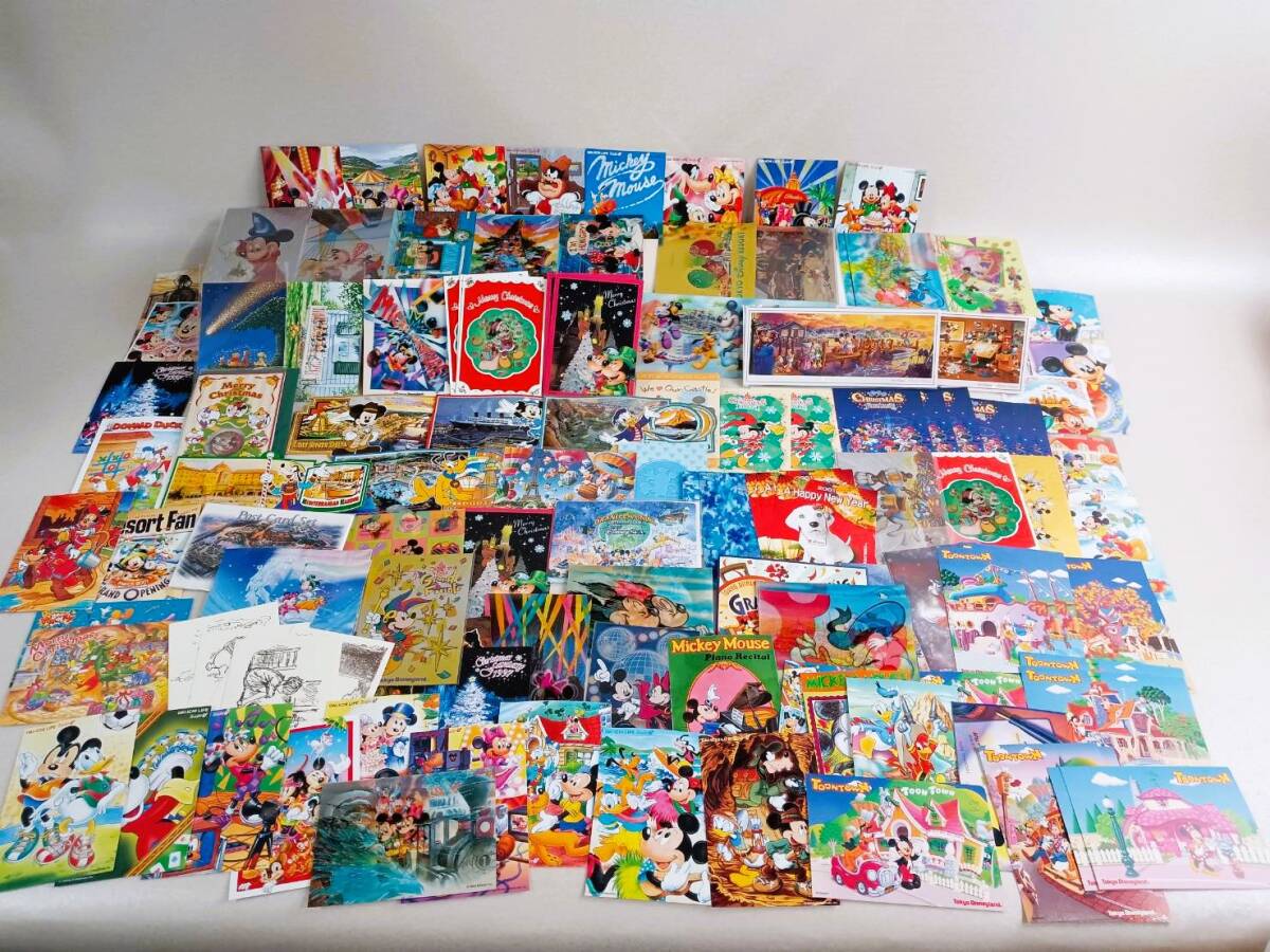 Disney ディズニー キャラクター コレクション グッズ 大量 まとめ 雑貨 ぬいぐるみ ステッカー ハガキ ミッキー ミニーの画像2