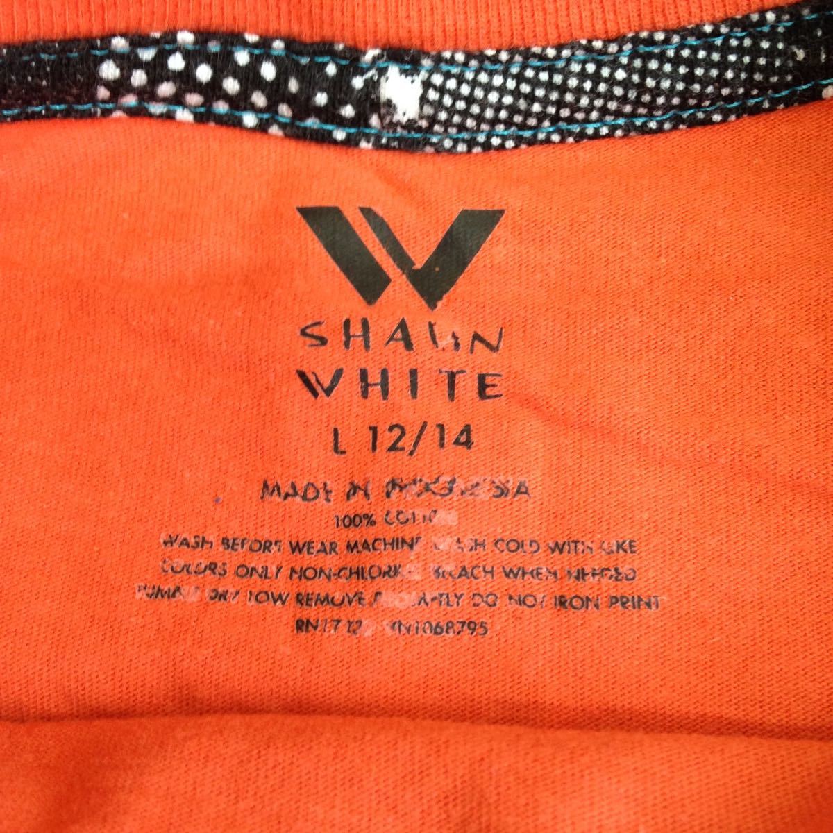 US古着　半袖Tシャツ　　SHAUN　WHITE　ショーンホワイト　AUTHENTIC_画像2