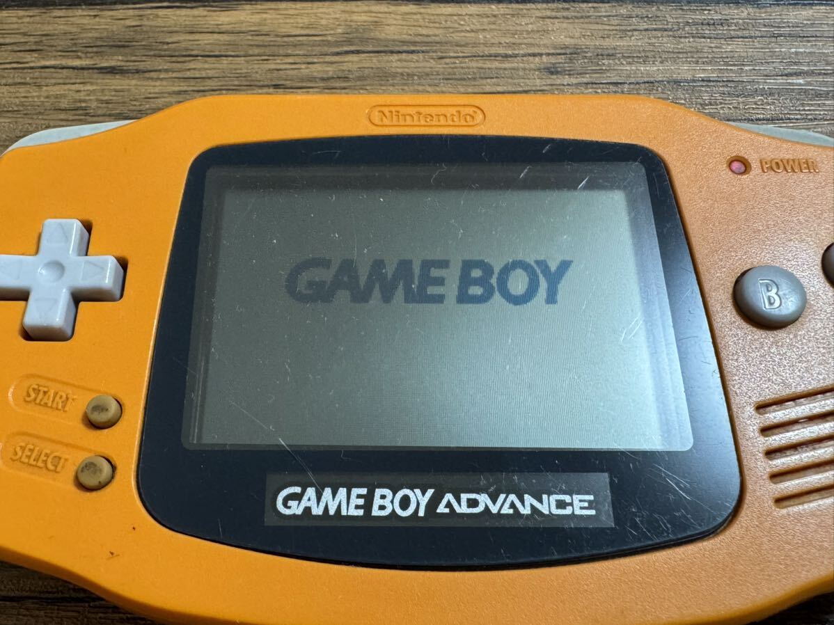 Nintendo GBA ADVANCE ゲームボーイアドバンス バッテリーパック付き