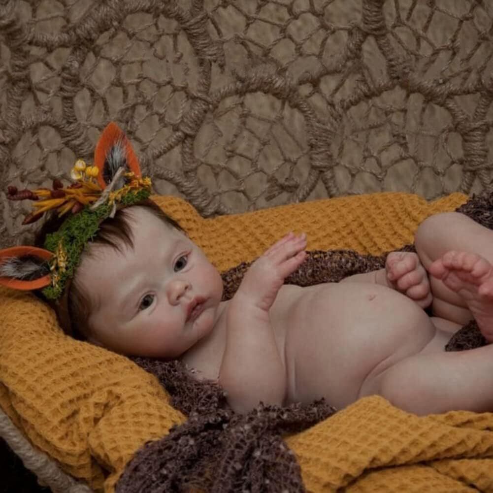 【可愛さで癒される】リボーンドール リアルな赤ちゃん 48cmベイビー フルシリコン おしゃぶり＆哺乳瓶含む お風呂OK 新生児 癒し 可愛いの画像3