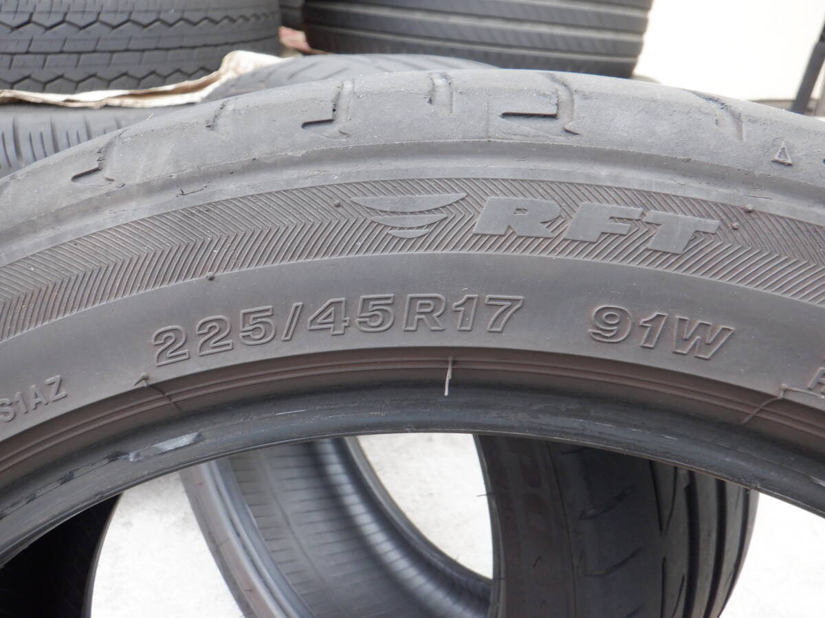 ブリジストン　ポテンザS001☆ RFT 225-45-R17 中古2本 18年製 !!_画像6