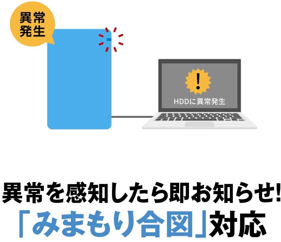 ●●送料無料●●美品　BUFFALO　4TB　ポータブル 外付けHDD　ホワイト【耐衝撃ボディー ハードディスク　おでかけロック　USB3.1(Gen 1)】_画像8