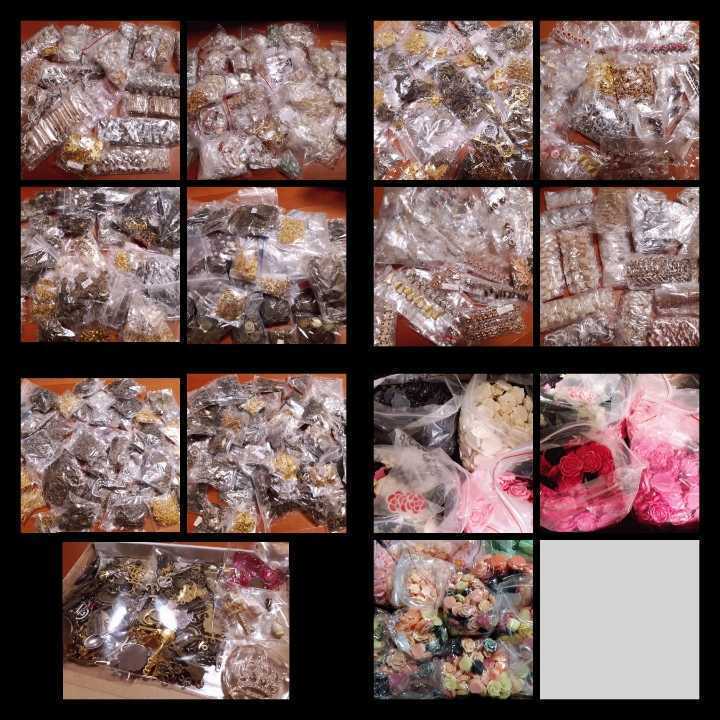 ③ ◆福袋◆大量◆ ラインストーン パールストーン デコパーツ パール ネイル モチーフ メタル チャーム 素材の画像6