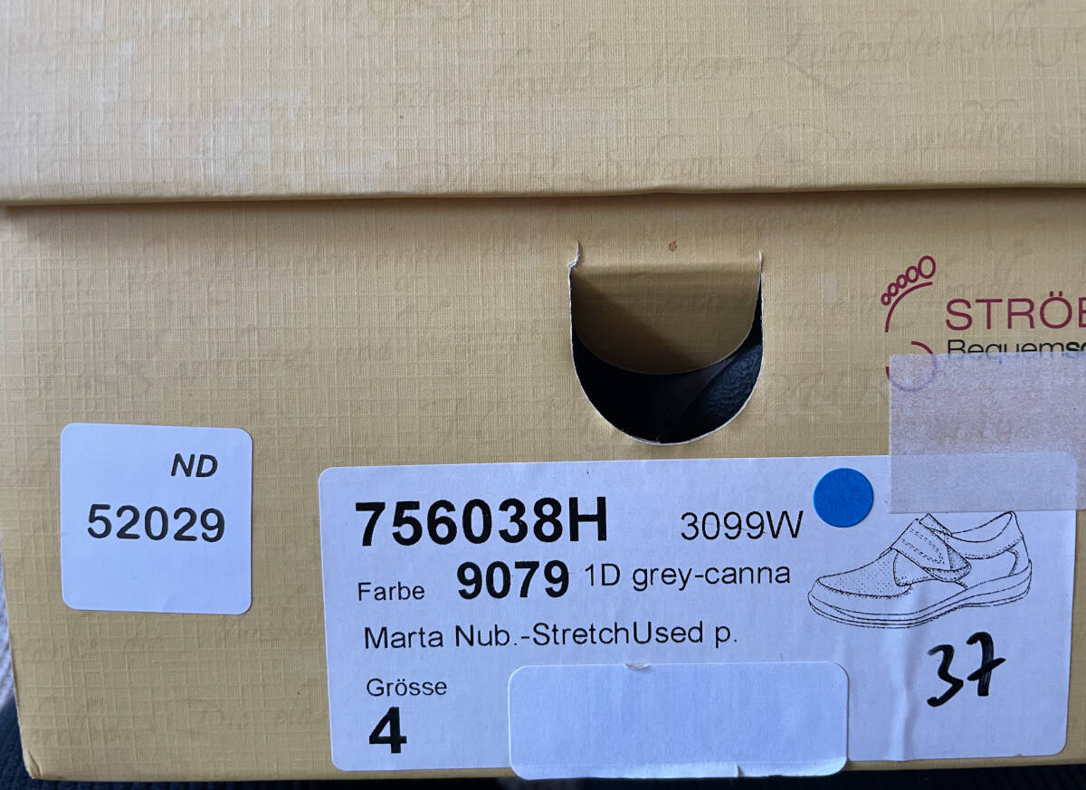 ストロバー Strober 23cm 23.5cm 健康靴 ドイツ 新品 : 検 フィンコンフォート メフィスト_画像9