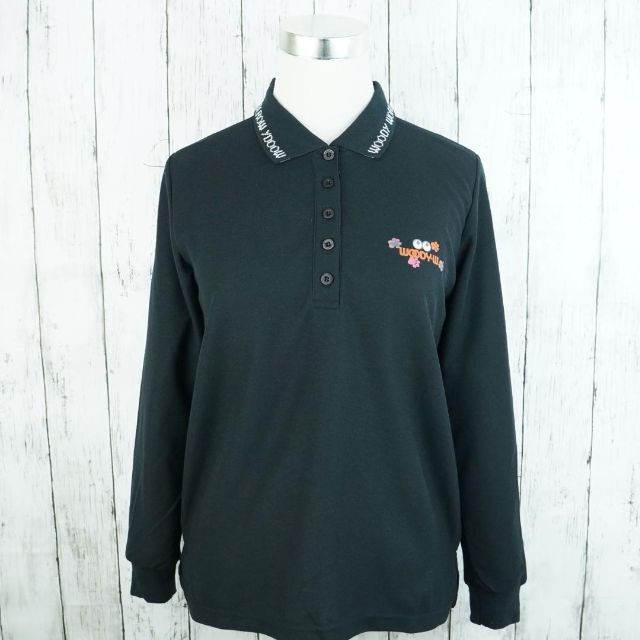 [ новый товар ] рубашка-поло с длинным рукавом женский салон одежда Golf 603 M размер Woody World Work одежда 