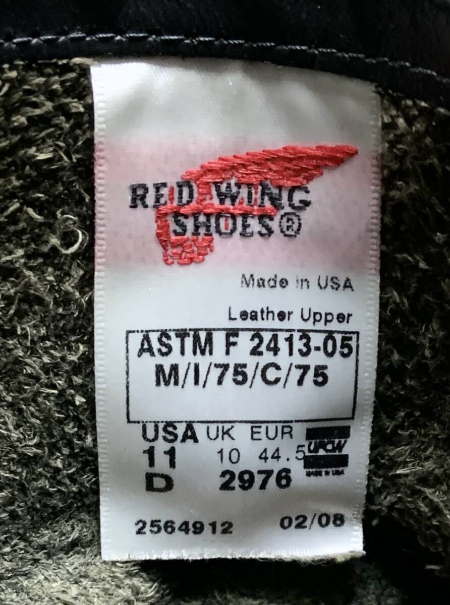 [11/D]2976 RED WING Short инженер * Red Wing Harley gpz 900 ботинки 
