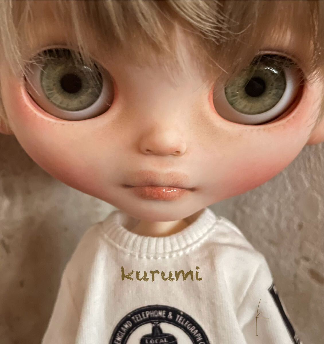 +++ kurumi カスタム ブライス +blythe custom +++ ネオブライス 男の子 2024.4 #33 バウワウトラッドの画像7