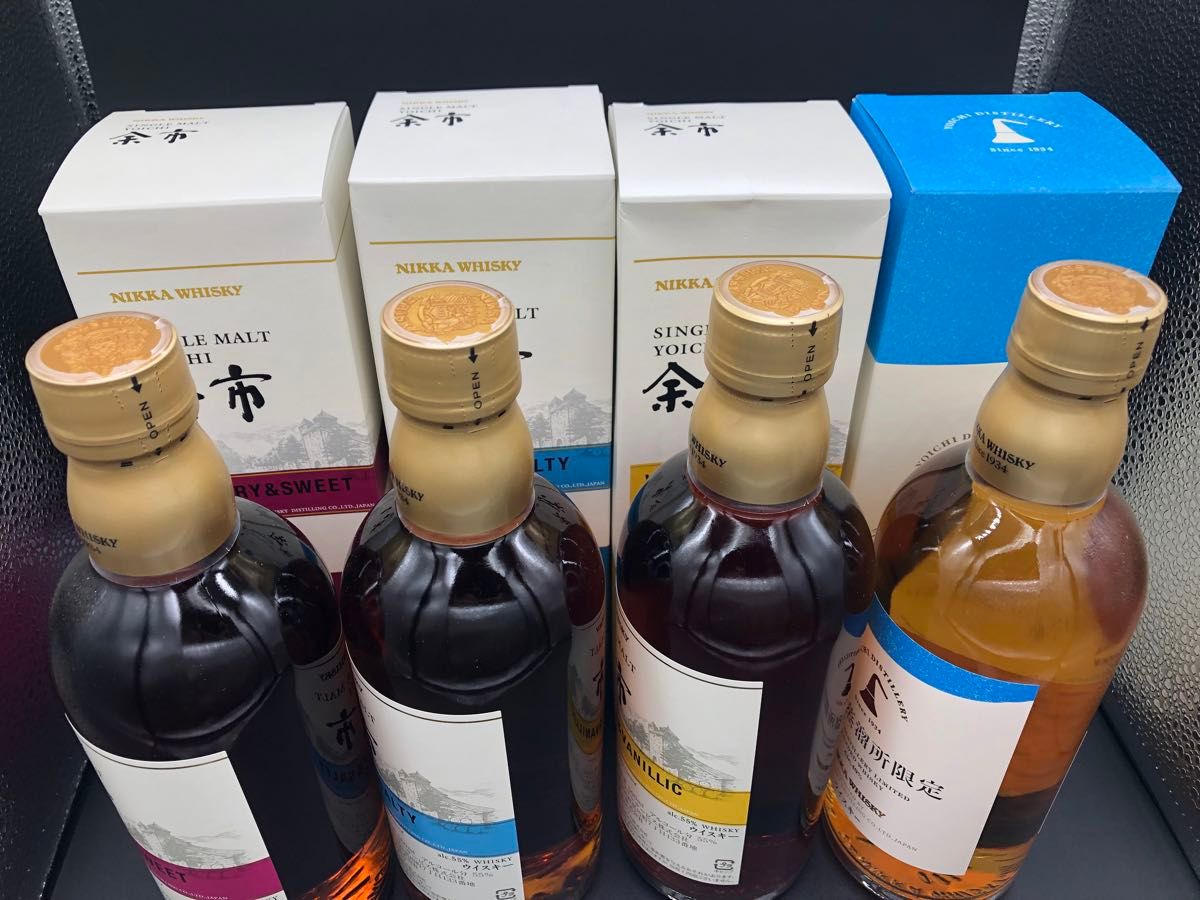 500×4本セット ニッカ余市蒸留所限定販売 ウッディ&バニラ 500×4本セット ニッカ余市蒸留所限定販売 ウッディ&バニラ