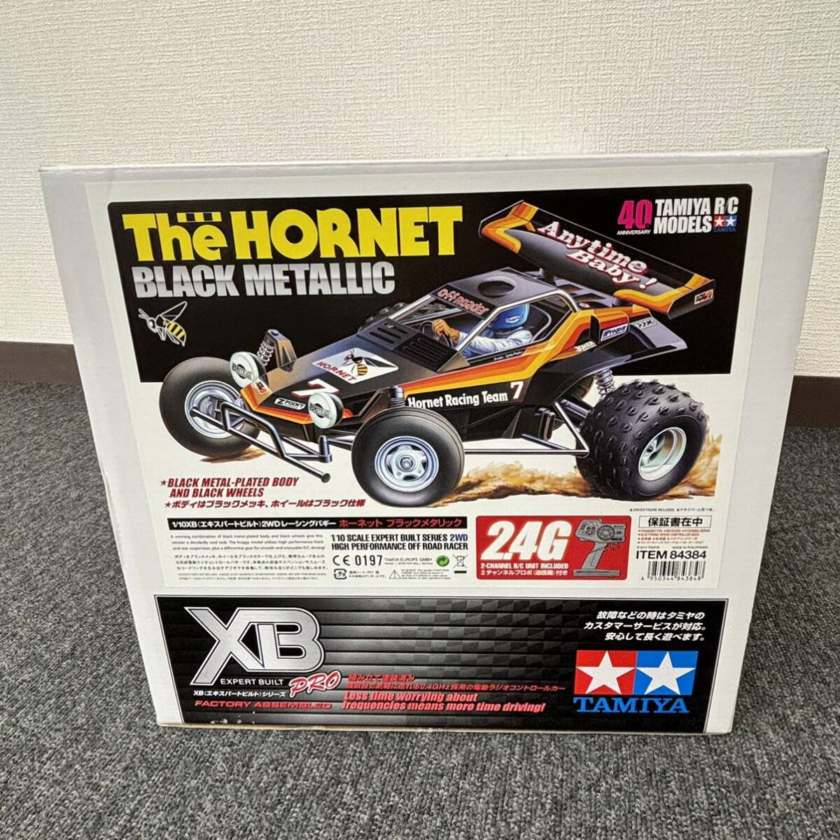 【未開封】☆TAMIYA 1/10 XB 2WD レーシングバギー ホーネット ブラックメタリック☆タミヤ／エキスパートビルト／EXPERT BUILT／83384の画像5