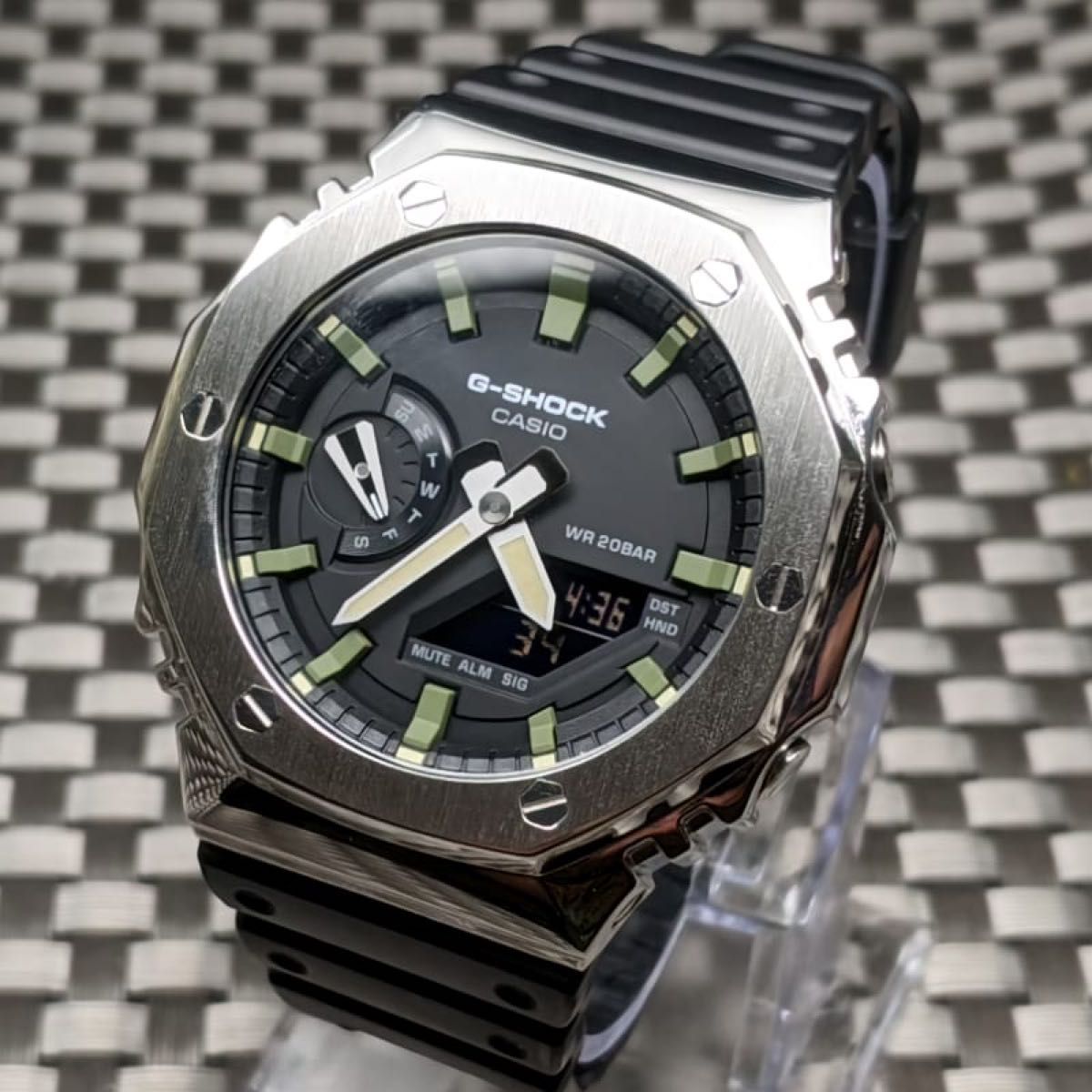 G-SHOCK カシオーク メタルベゼル GA-2100/GA-2110/GA-B2100 G-SHOCK カシオーク メタルベゼル GA-2100/GA-2110/GA-B2100