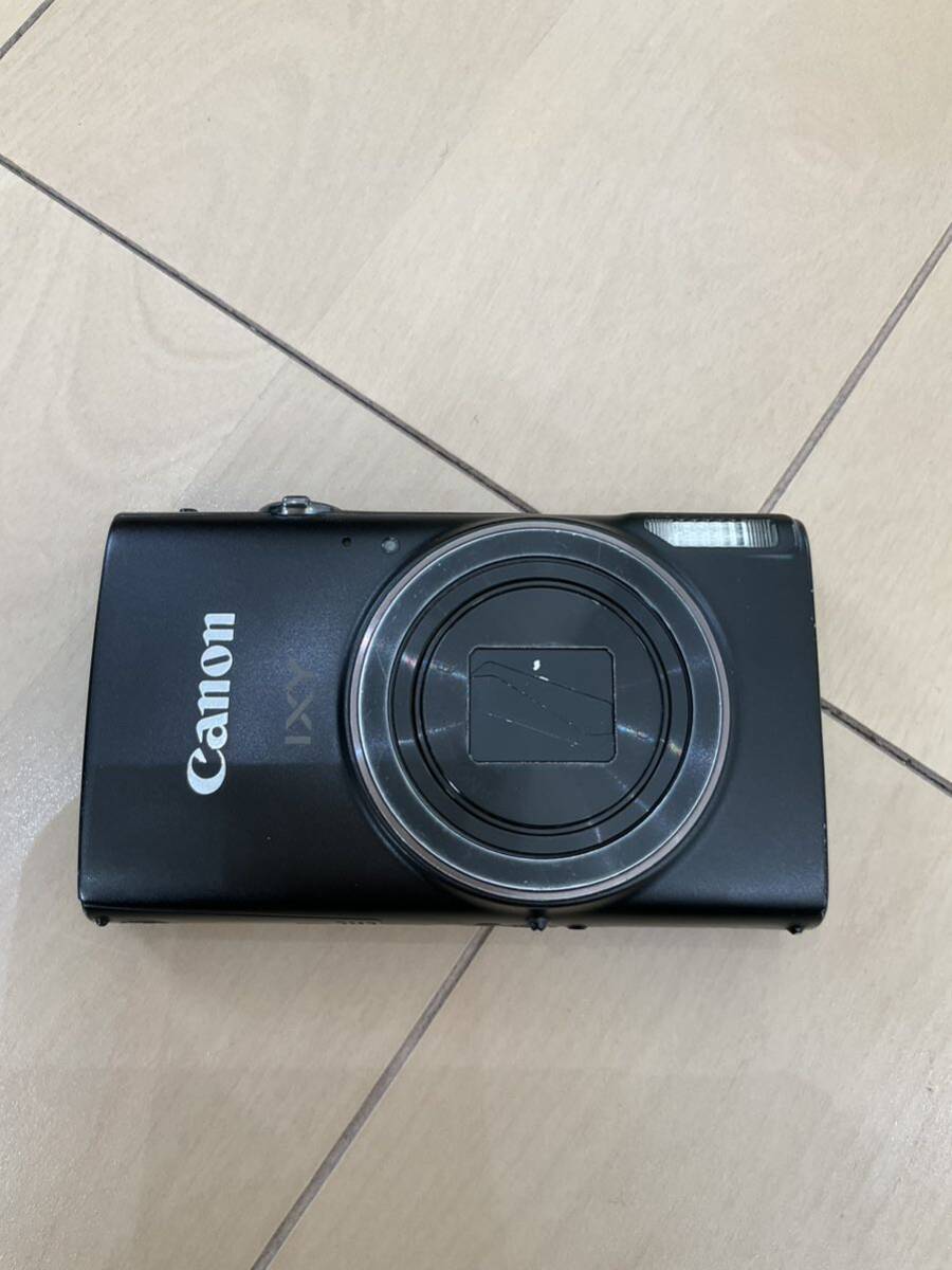 ジャンク CANON IXY 650 ブラック コンパクトデジタルカメラの画像1