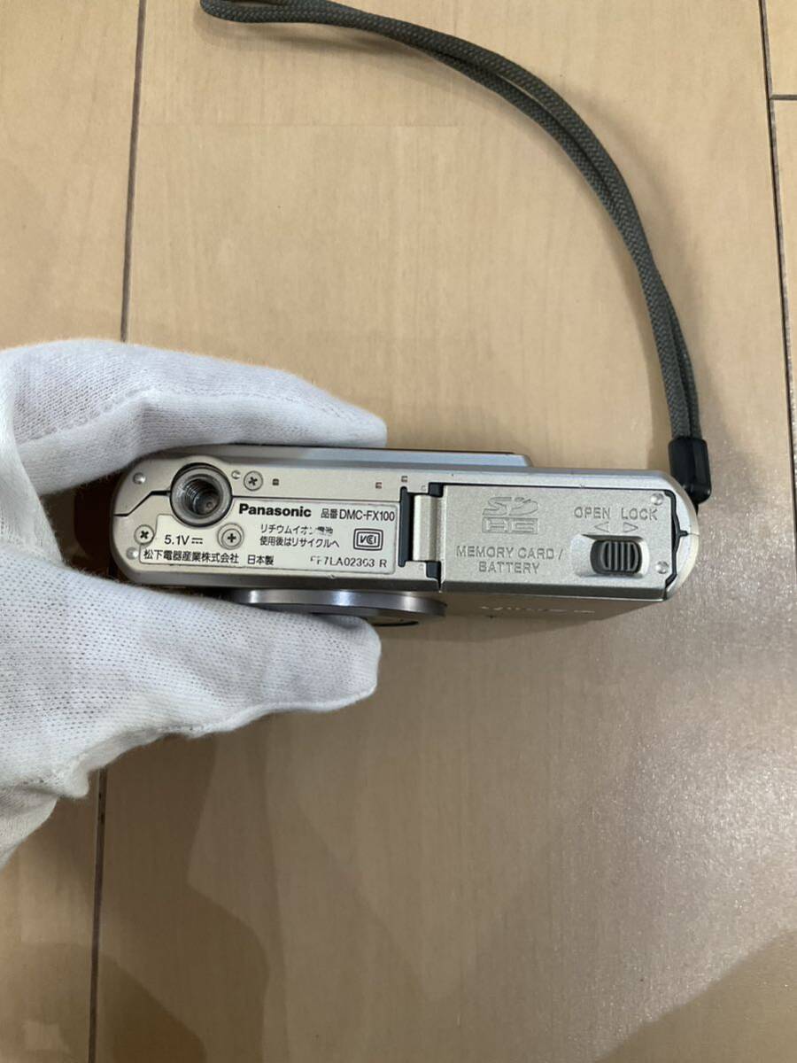 中古 Panasonic DMC-FX100 LUMIX パナソニック ルミックス コンパクトデジタルカメラの画像7