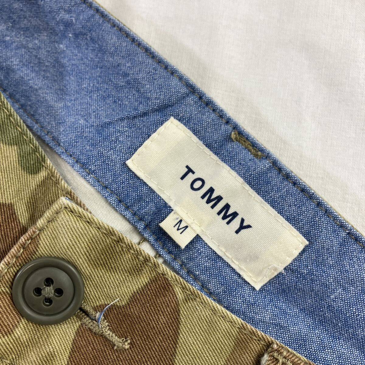 Tommy Hilfiger トミーヒルフィガー　men's メンズ　カモフラ　迷彩　カジュアル　パンツ　チノパン　ボトムス size:M collar:カモフラ