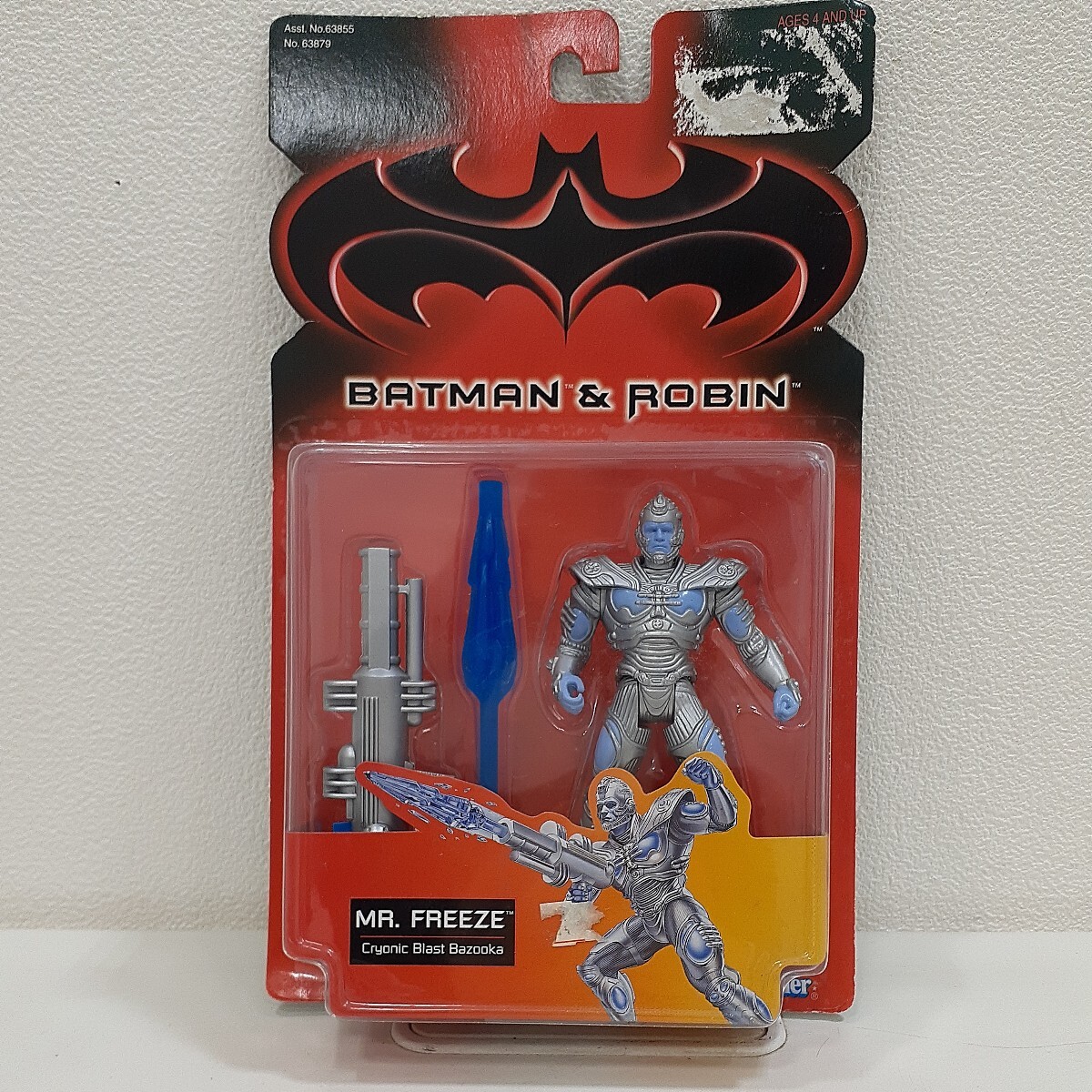 【未開封】バットマン & ロビン BATMAN & ROBIN フィギュア MR.FREEZE ミスター・フリーズ Kenner 1997年_画像1