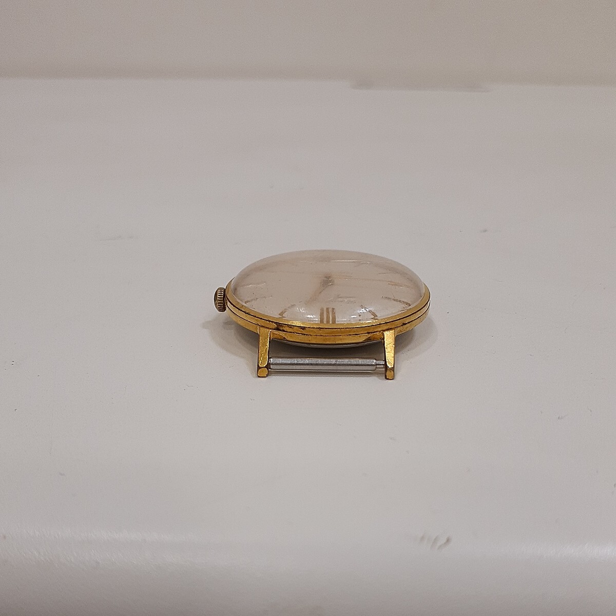 Royal Orient ロイヤルオリエント 19Juwels Antishock メンズ腕時計 フェイスのみ 3針 手巻き 稼働 現状品の画像7